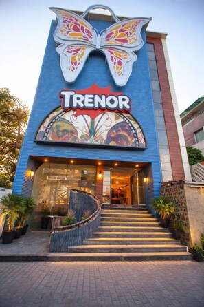 Voorkant van accommodatie