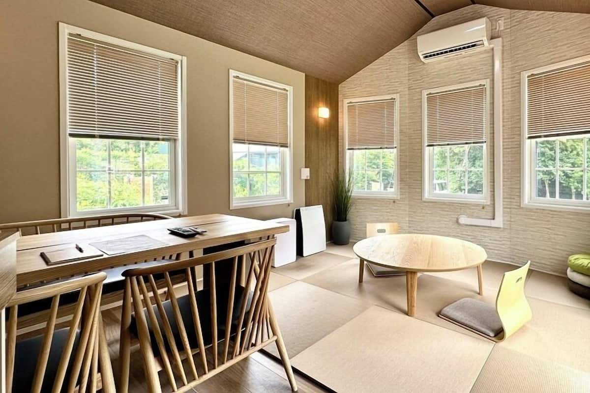 룸, 금연 (Ai,Up to 5 Guests,Fire Pit & BBQ) | 무료 WiFi, 각각 다른 스타일의 인테리어, 각각 다르게 가구 비치, 침대 시트