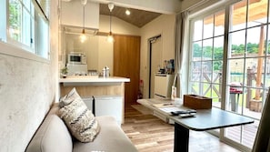 Tsugumi (Up to 2 Guests): Ideal for Couples, Fire Pit & BBQ Grill, Non Smoking | Individually decorated, individually furnished, free WiFi, bed sheets