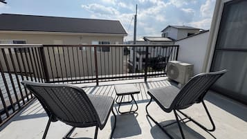 Comfort-Haus, Balkon, Gartenblick | Blick vom Balkon