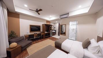 Premier Deluxe Twin Room | Mørklægningsgardiner, gratis Wi-Fi