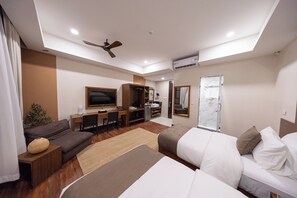 Premier Deluxe Twin Room | Blendingsgardiner og wi-fi (inkludert)