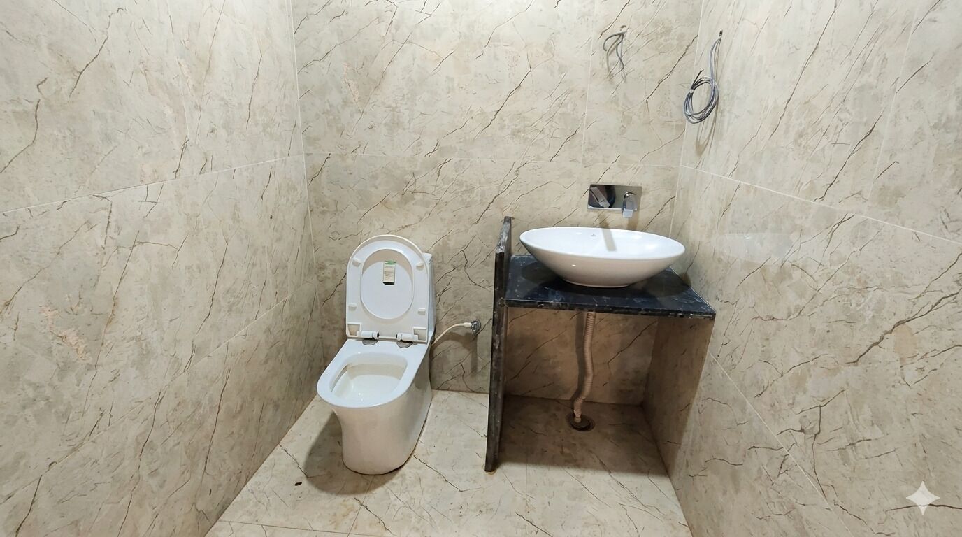 Shower, towels, soap