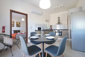 Penthouse, City View | Dining - Corner Terrace 1BR Penthouse - Sea Views (St. Paul's Bay)