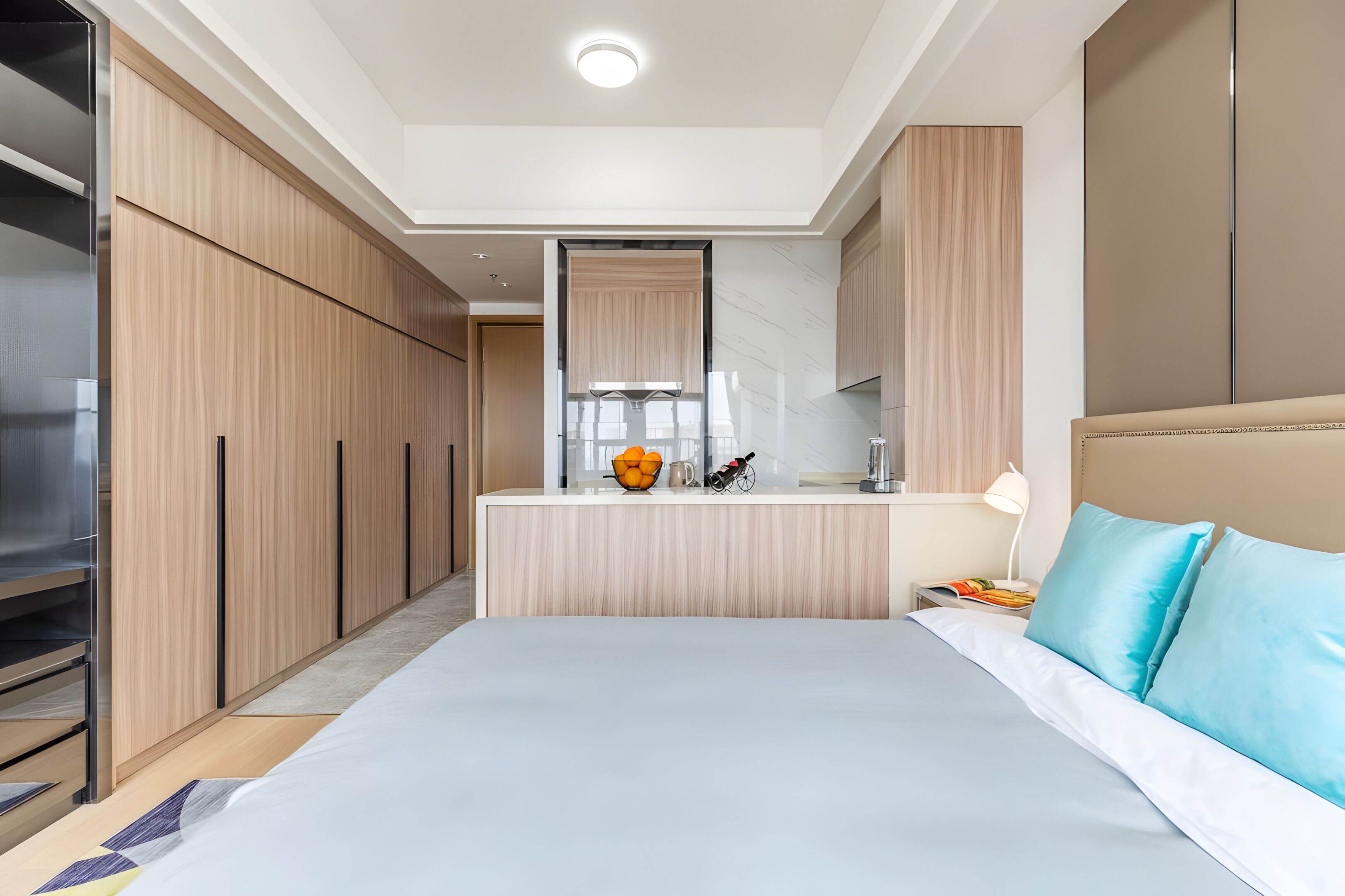 舒适双人房, 城市景观 | 笔记本电脑工作区、熨斗/熨板、免费 WiFi