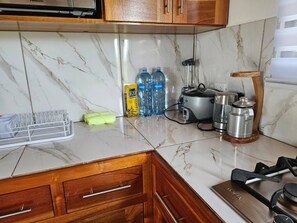 Casa, 1 habitación, accesible para personas con discapacidad, balcón | Cocina privada