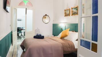 Apartment, City View | Blackout drapes, iron/ironing board, free WiFi