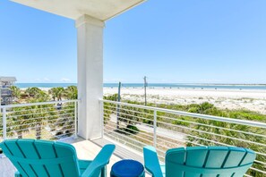 Property grounds - Oceanfront, Steps to Sand, Incredible Views, Private Pool, Fenced, Spacious Balconies, Rooftop Decks (st augustine)