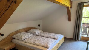 2 slaapkamers, beddengoed