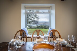 Dining - Wreay Lodge -  Spactious House with Garden and Lake Views (Watermillock)