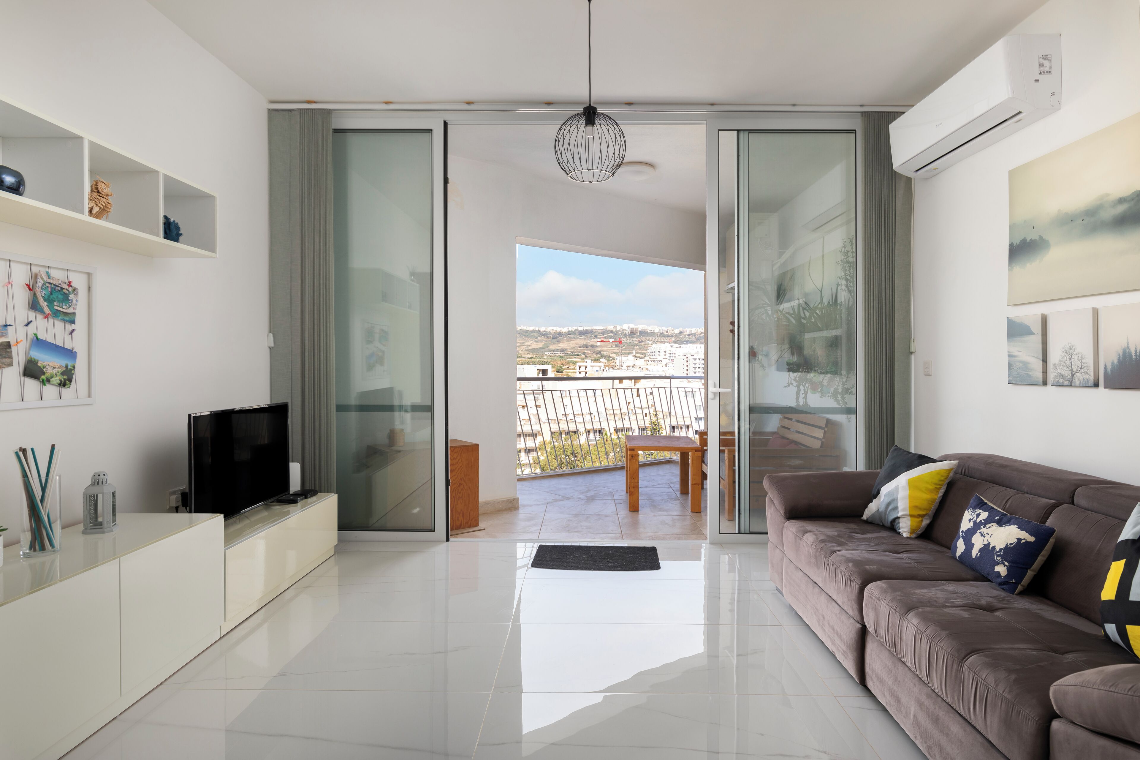 アパートメント バレービュー | リビング エリア