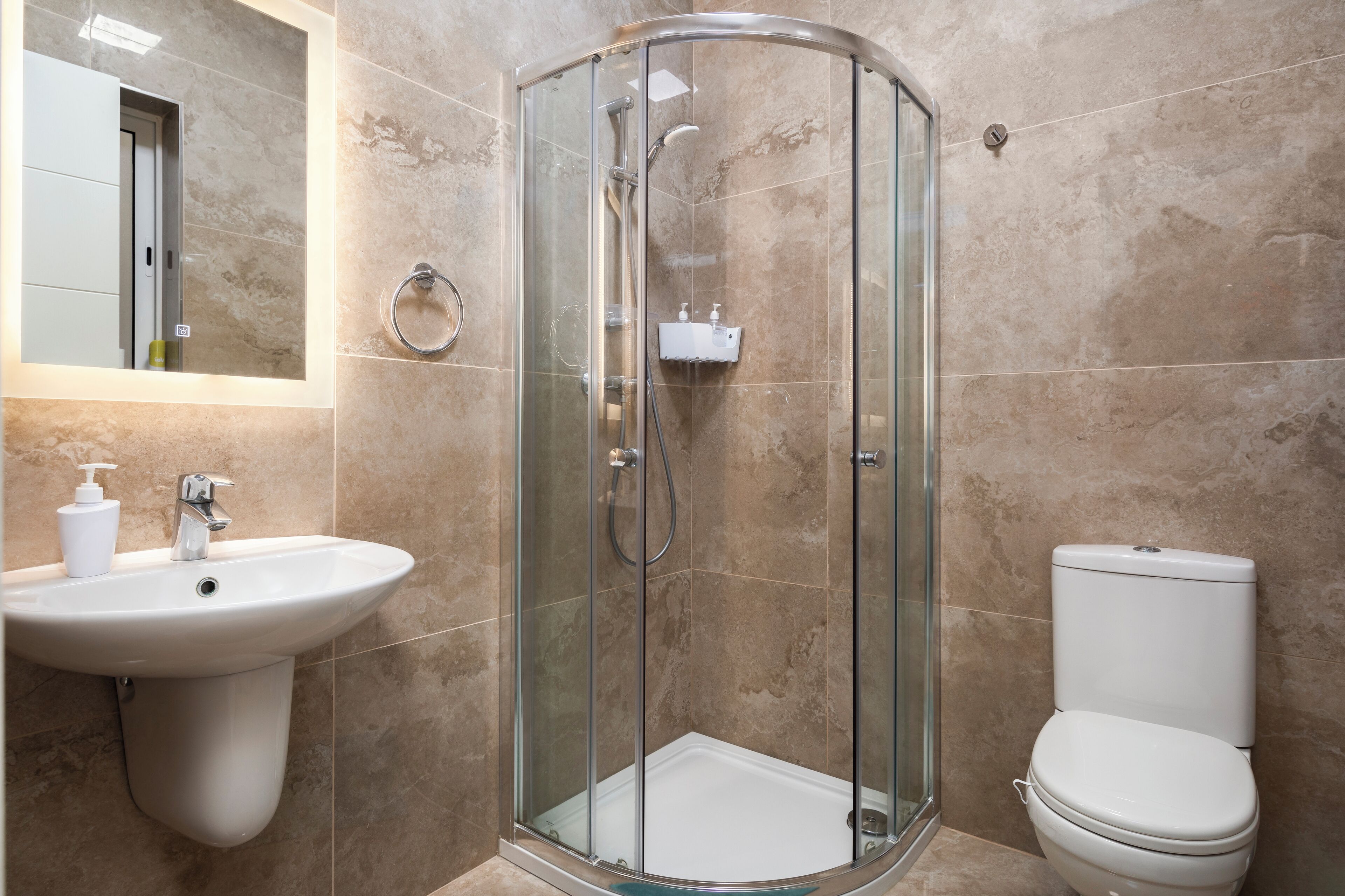 Departamento, vista al valle | Baño