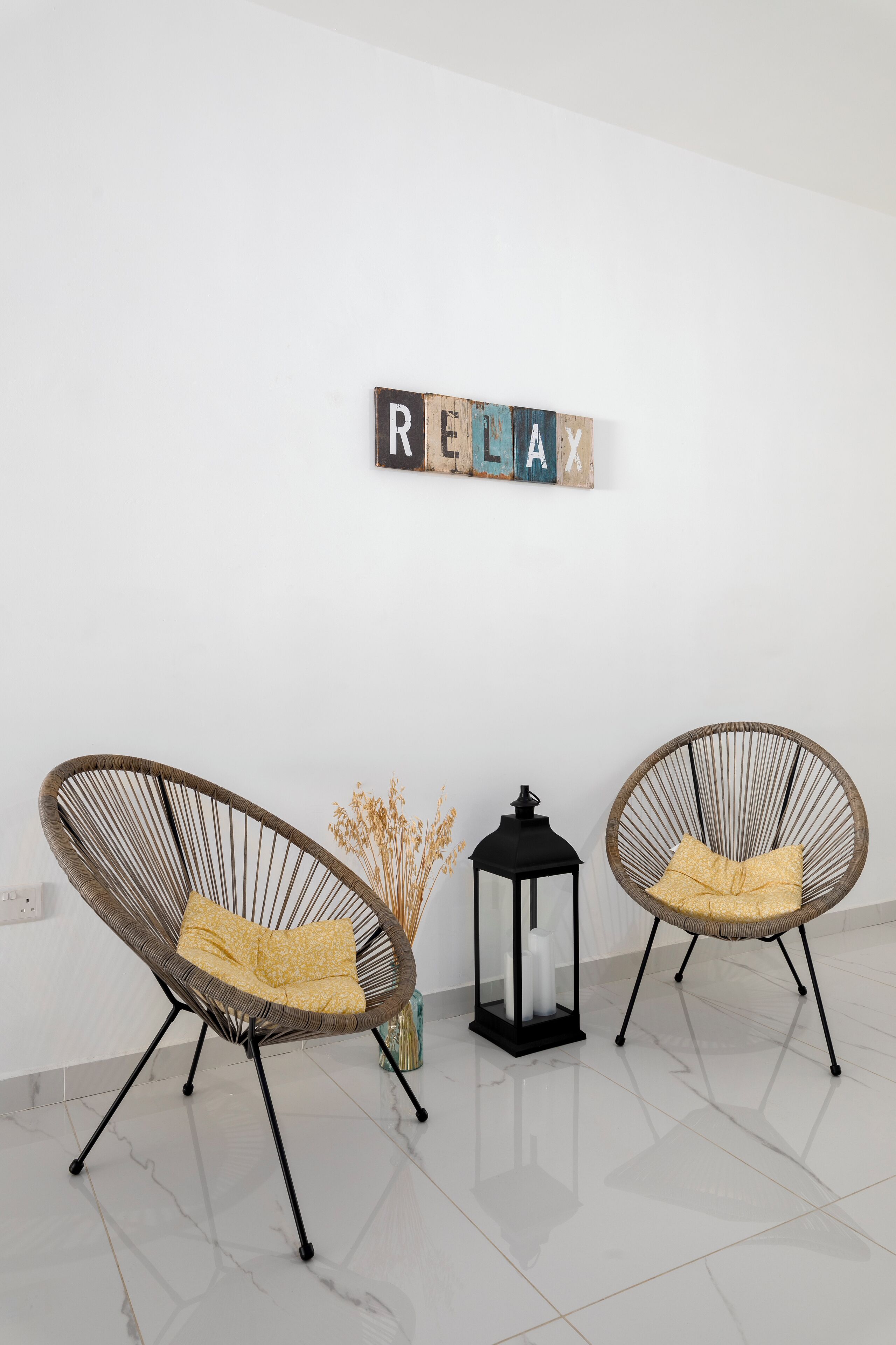 Departamento, vista al valle | Interior