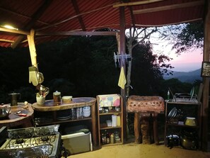Restaurante al aire libre