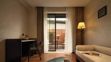 Chambre Double « Premier » | Terrasse/Patio