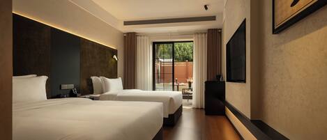 Free WiFi, bed sheets