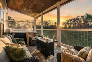 Property grounds - Hot Tub, Game Room, Wraparound Deck | White Pines by AvantStay | (Sevierville)