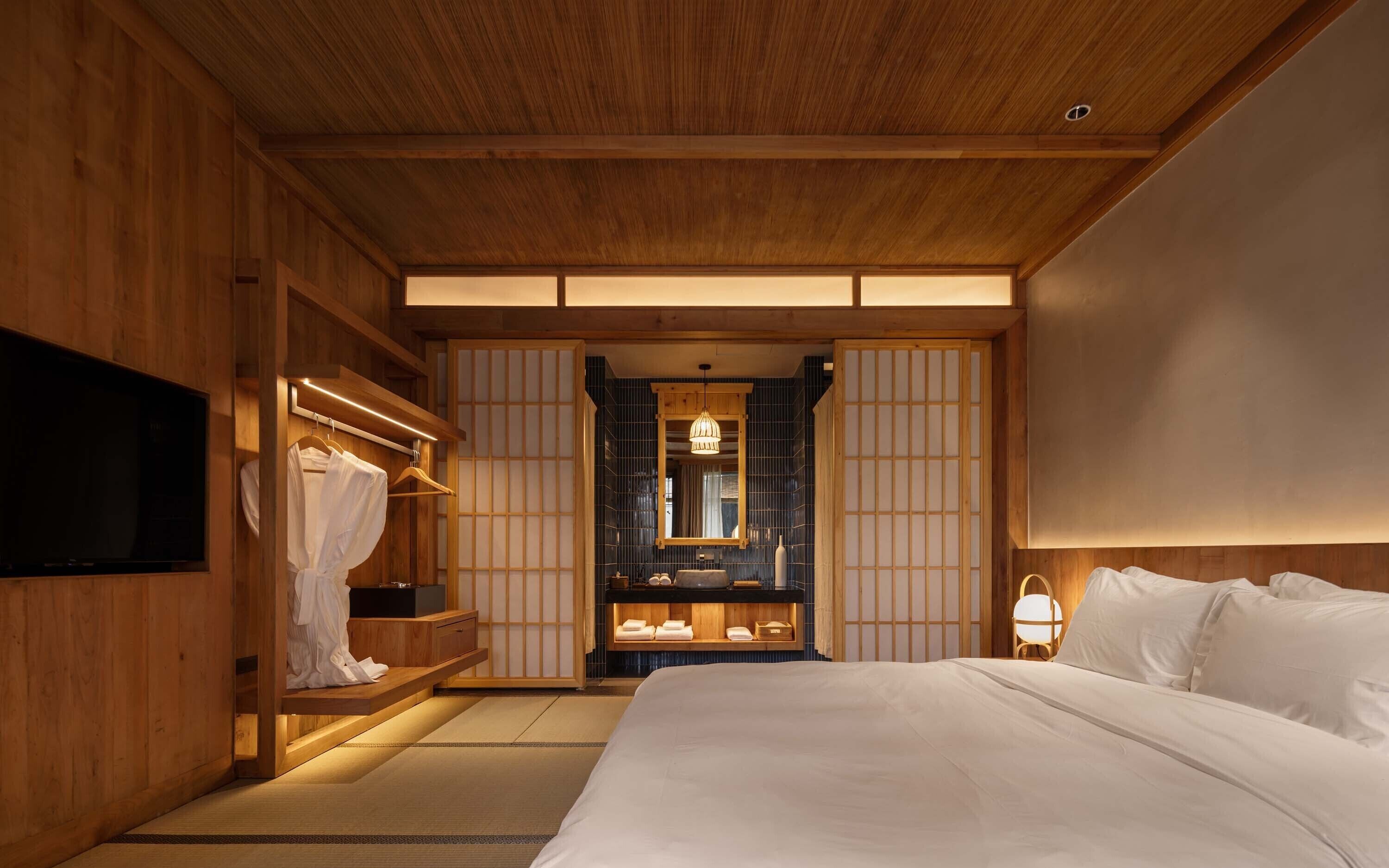 Doppelzimmer im japanischen Stil