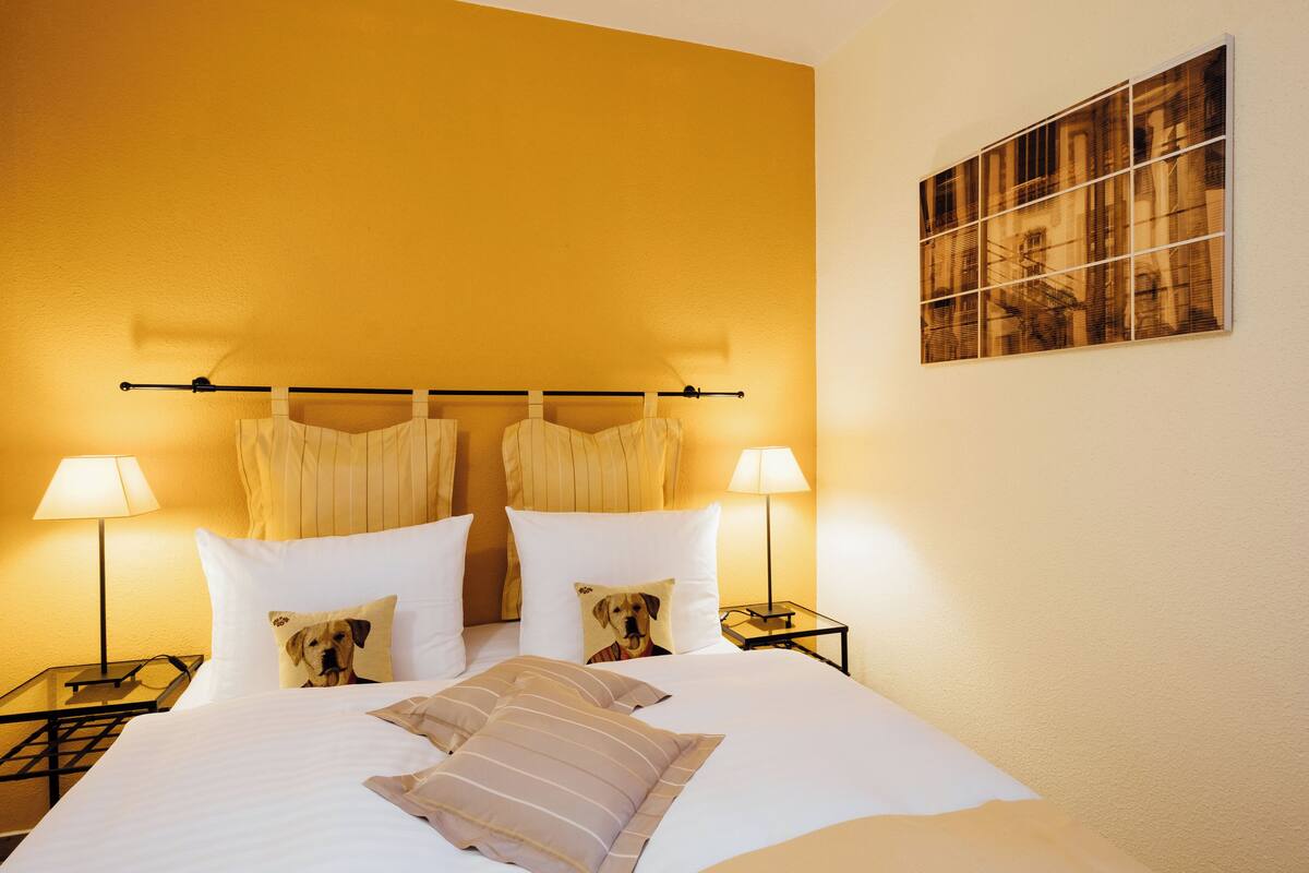 Classic Double Room, City View | Desk, blackout drapes, iron/ironing board, free WiFi