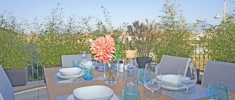 Opções para refeição ao ar livre