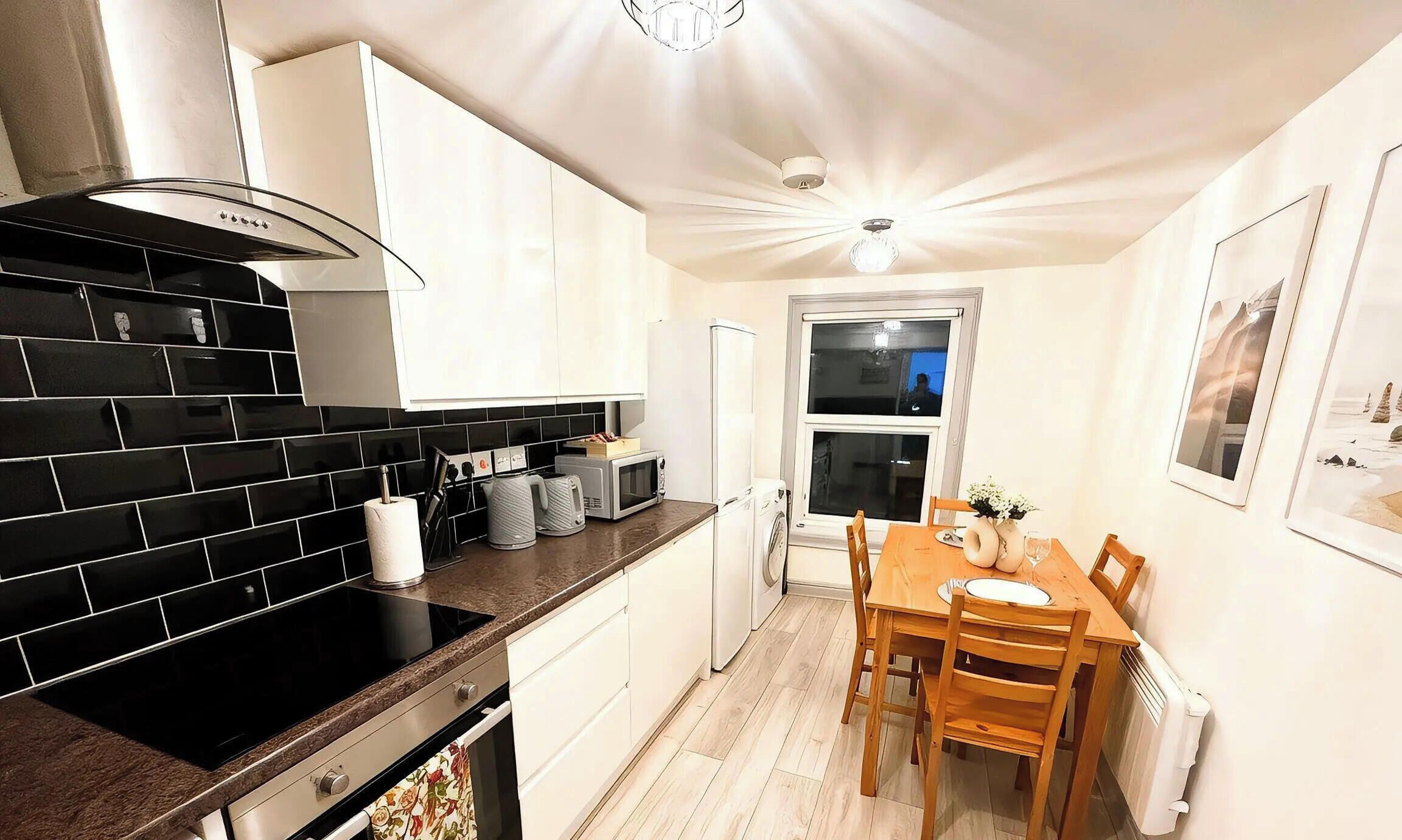 Microwave, oven, dishwasher