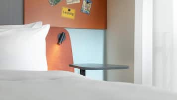 Allergikerbettwaren, kostenlose Minibar, Zimmersafe