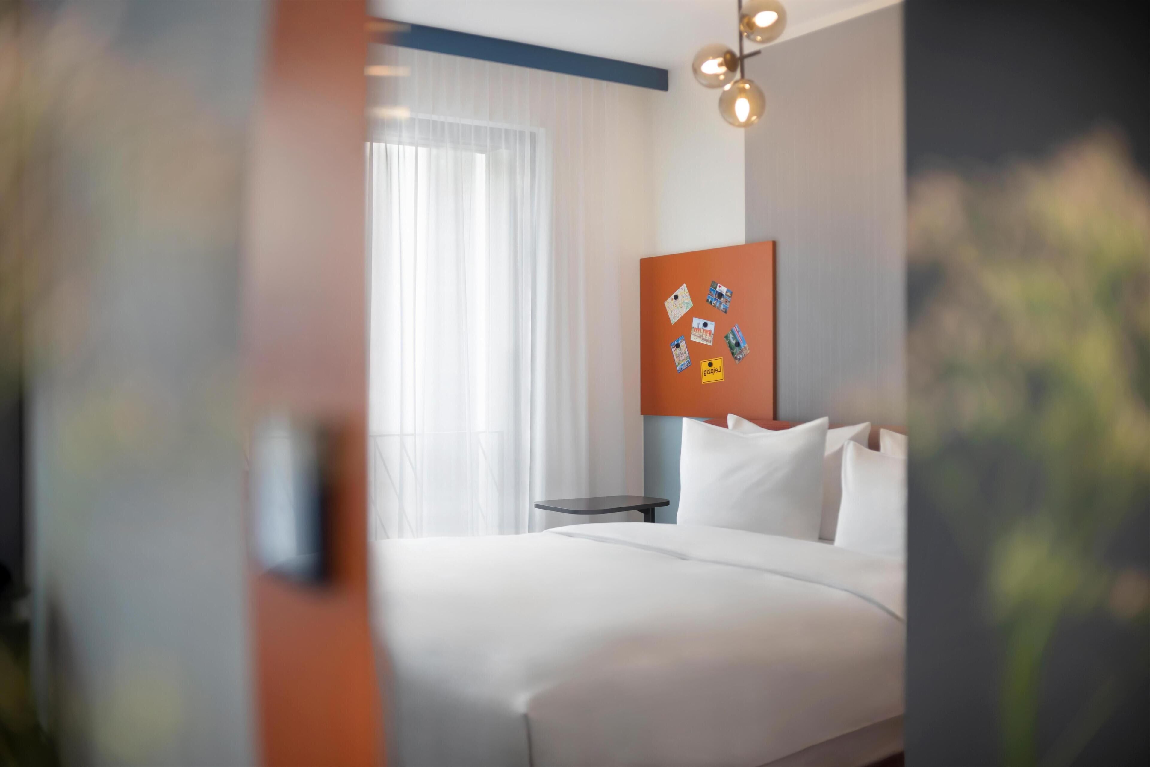 Hypo-allergenic bedding available, minibar (free items), in-room safe