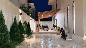 Voorkant van accommodatie