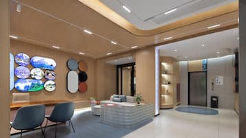 Sala de estar en el lobby