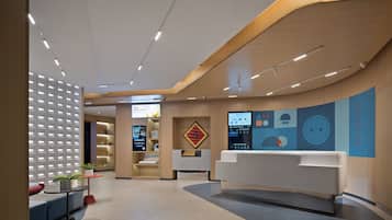 Sala de estar en el lobby