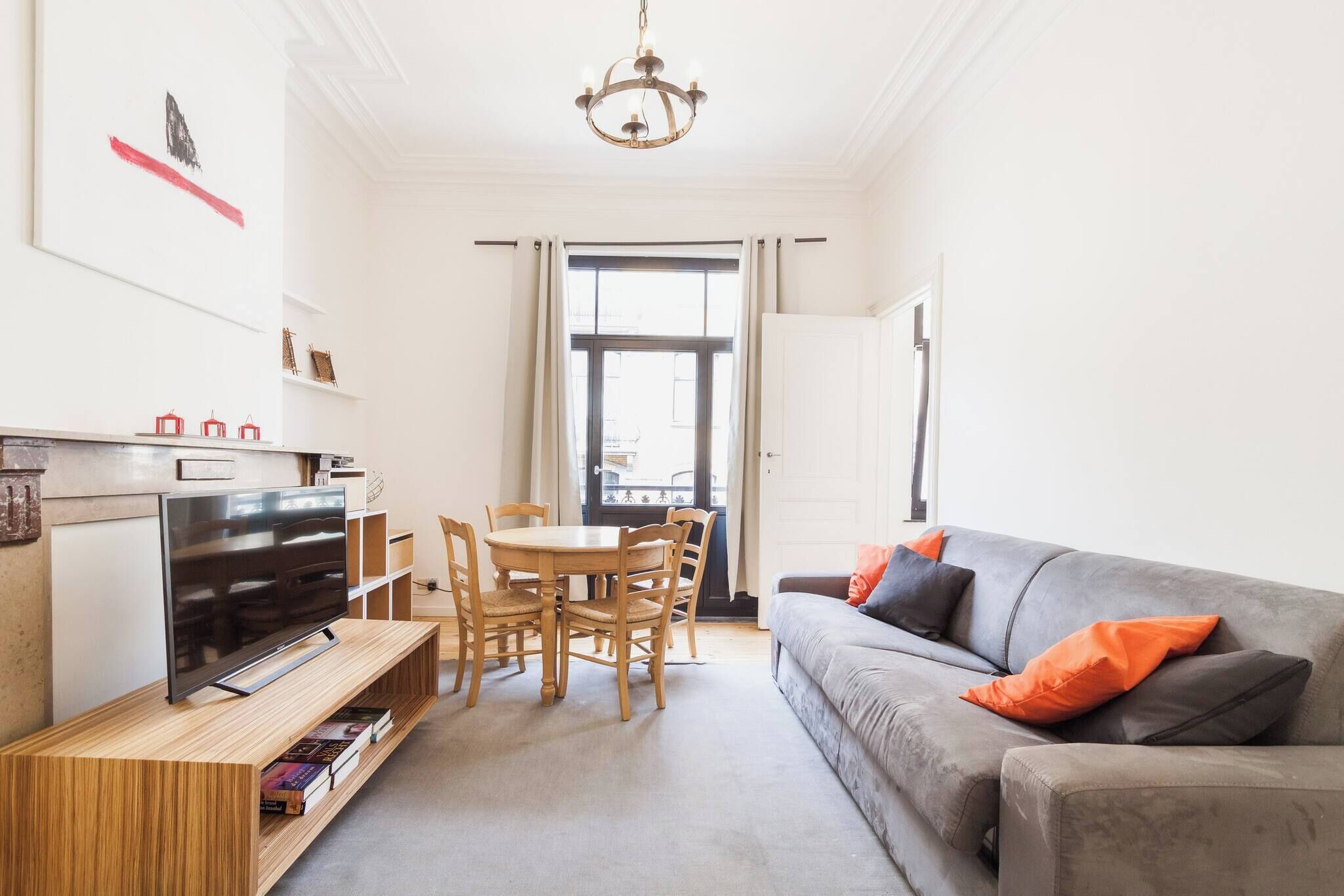 Apartment, 1 Bedroom | Living area