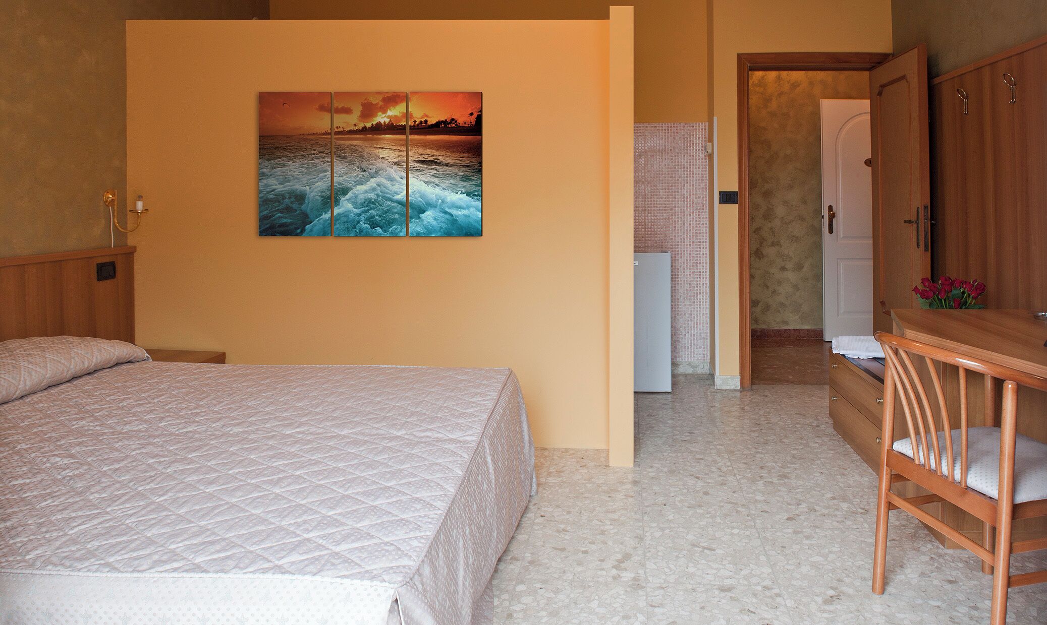 Classic Quadruple Room, Balcony, City View