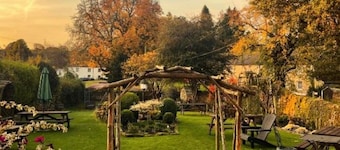 Relax and Unwind in Simonburn Bed and Breakfast’s Family Room with Garden Views