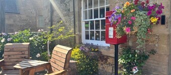 Romantic Double Room in a Historic Country Inn with Garden Views