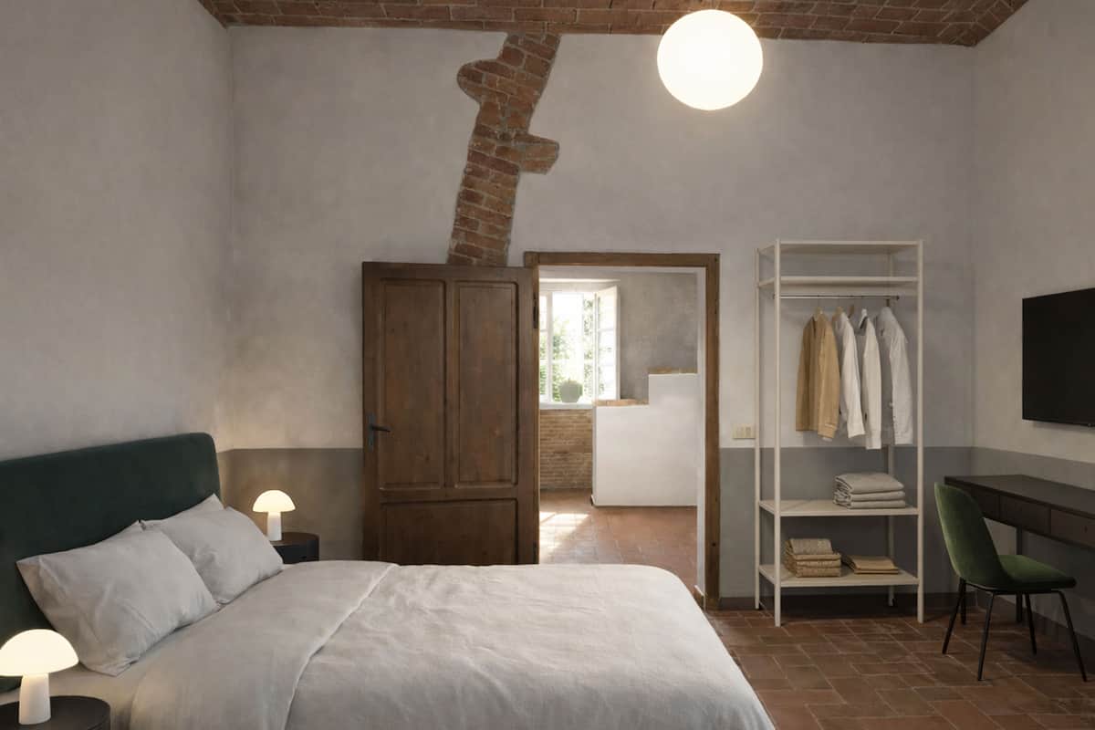 Schreibtisch, laptopgeeigneter Arbeitsplatz, Verdunkelungsvorhänge