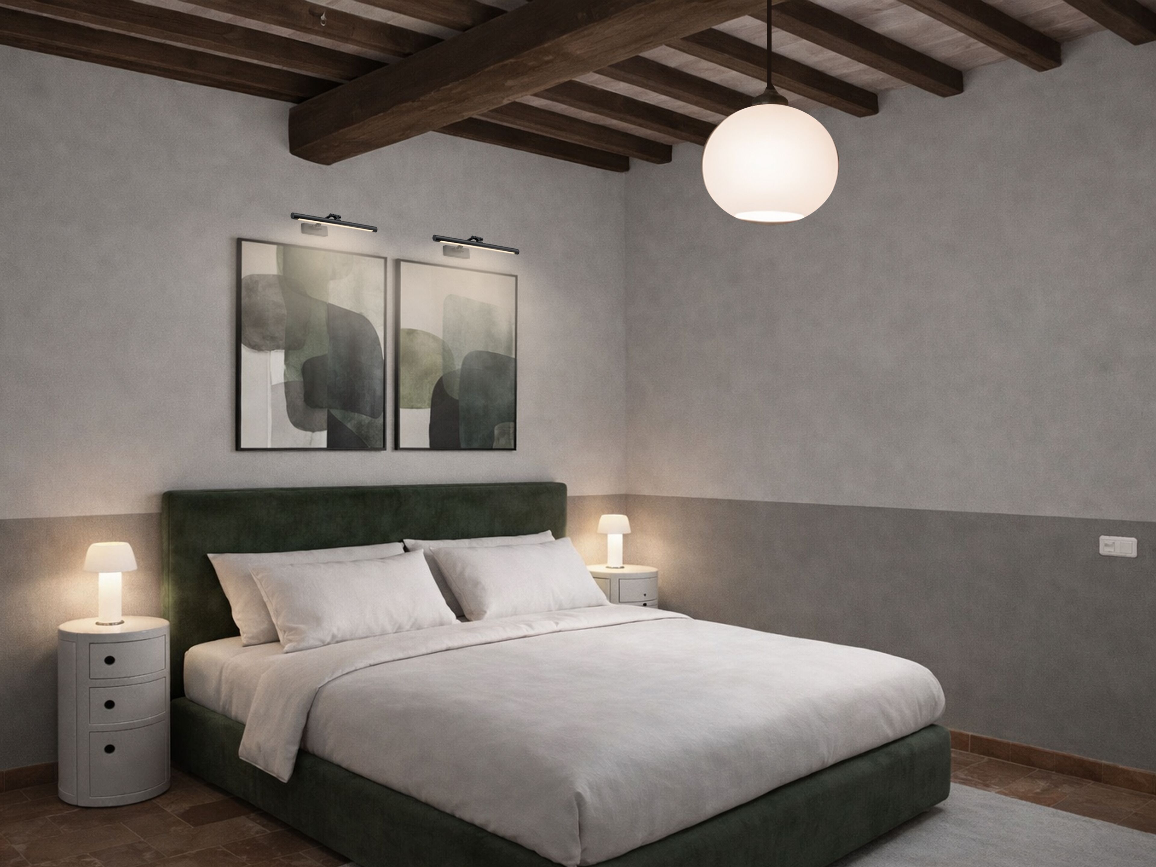 Family Apartment, Garden View | Desk, laptop workspace, blackout drapes, free WiFi