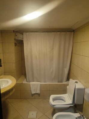 Slippers, towels - space hotel (Amman)