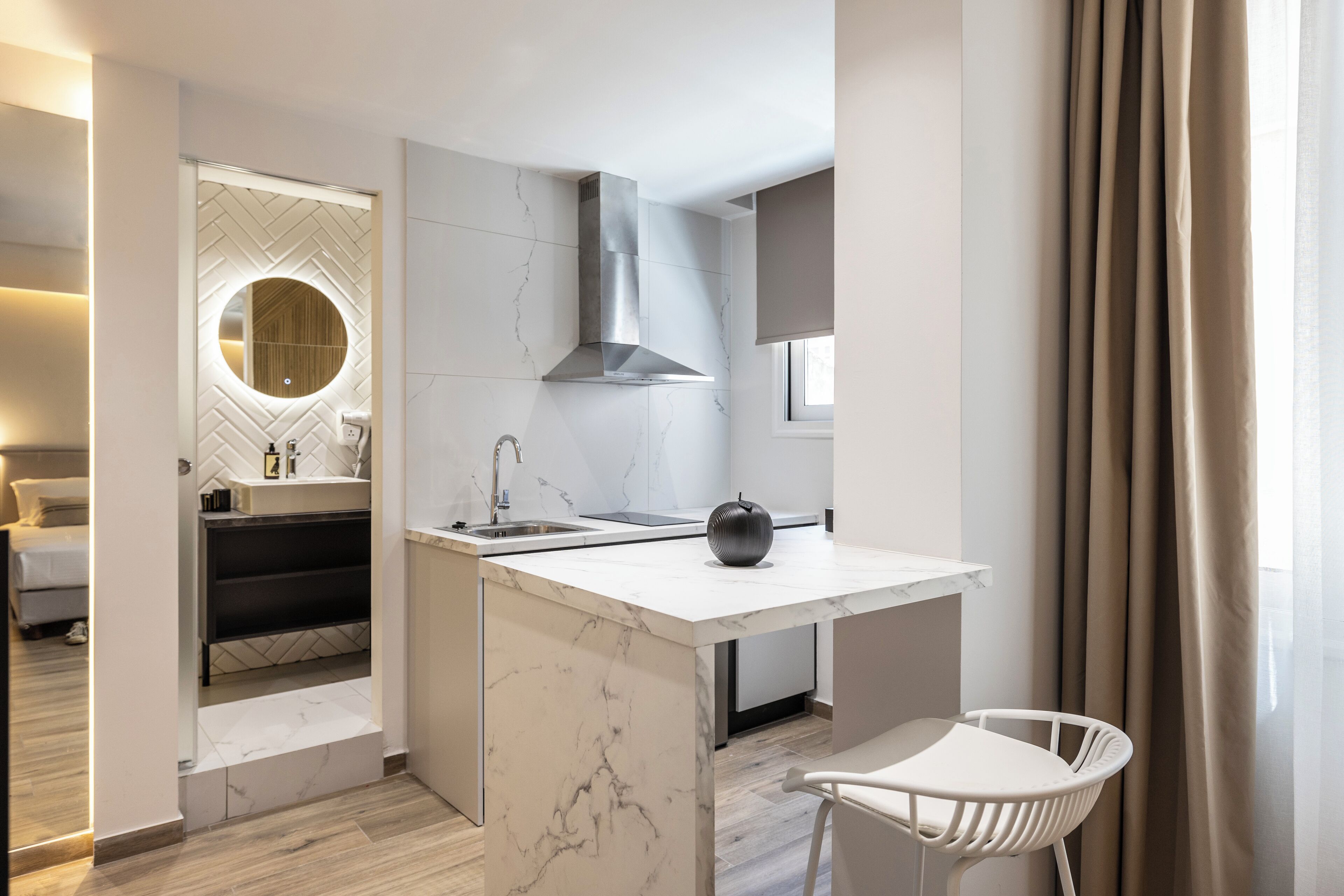 Doppia Superior | Cucina privata | Mini-frigorifero, microonde, piano cottura, pentole/stoviglie/utensili