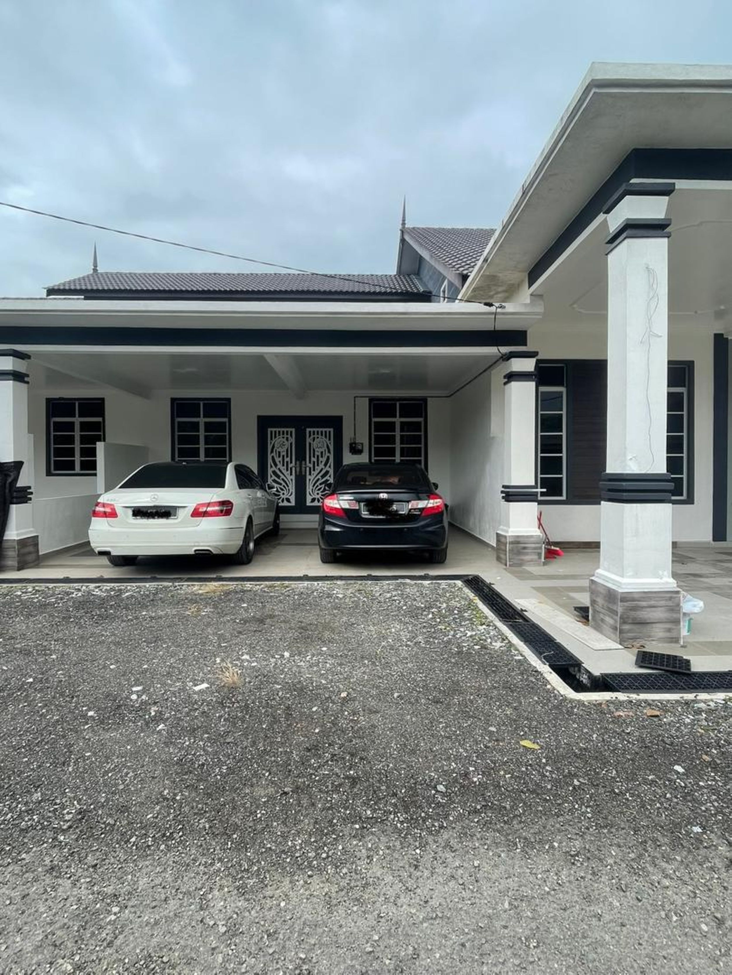 Fachada da propriedade