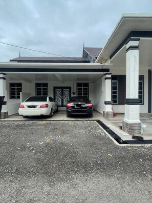 Overnatningsstedets facade