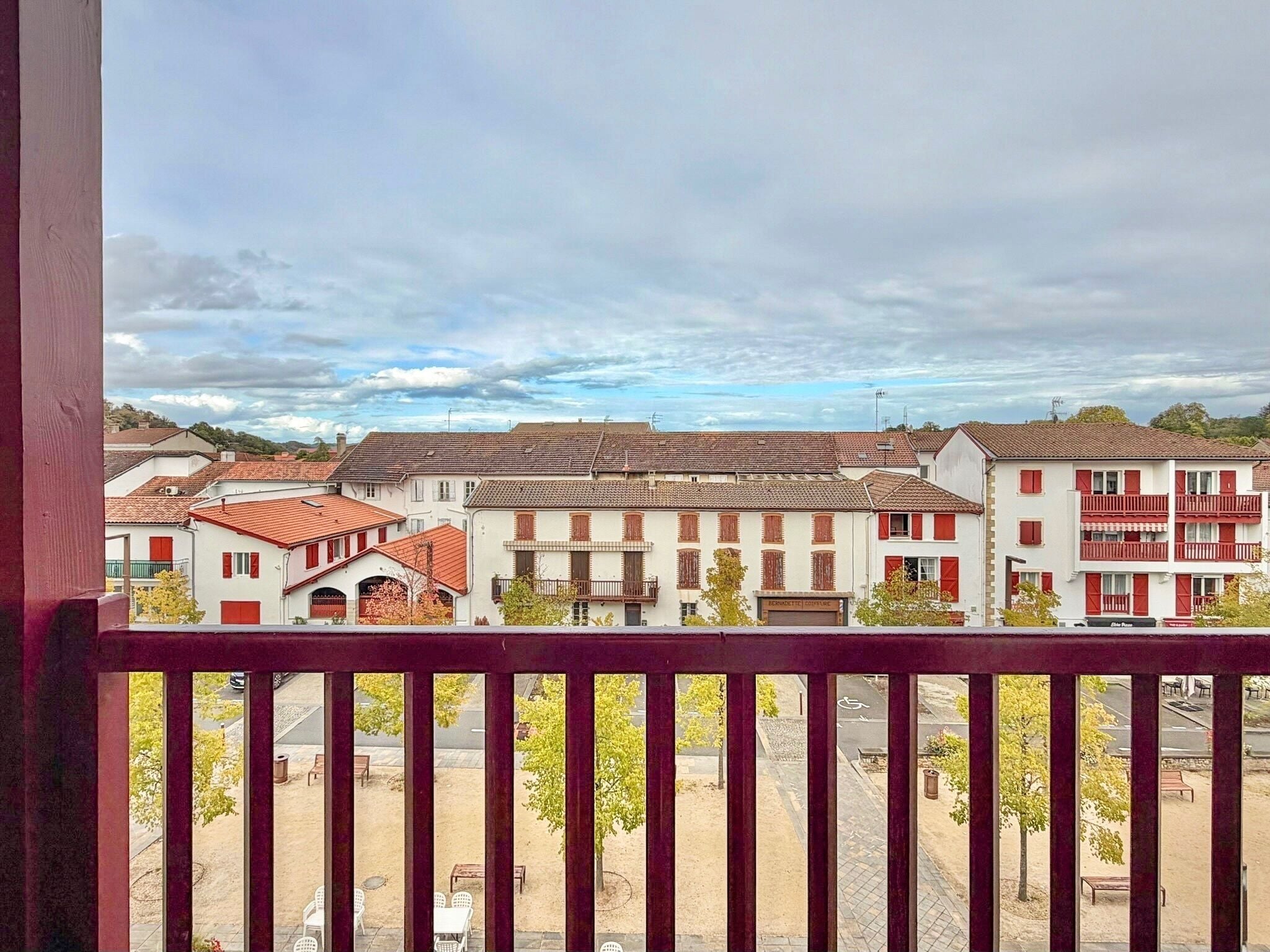 Uitzicht vanuit de kamer