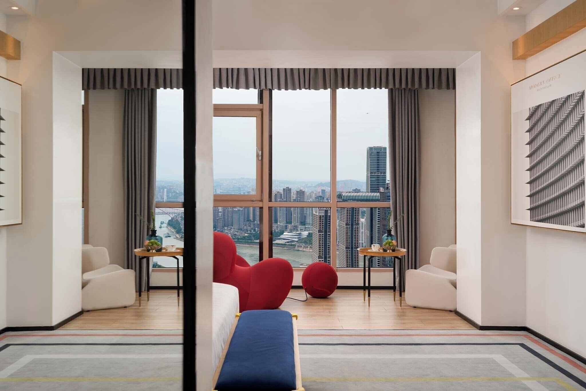 Signature Double Room, City View | Minibar, laptop workspace, blackout drapes, soundproofing