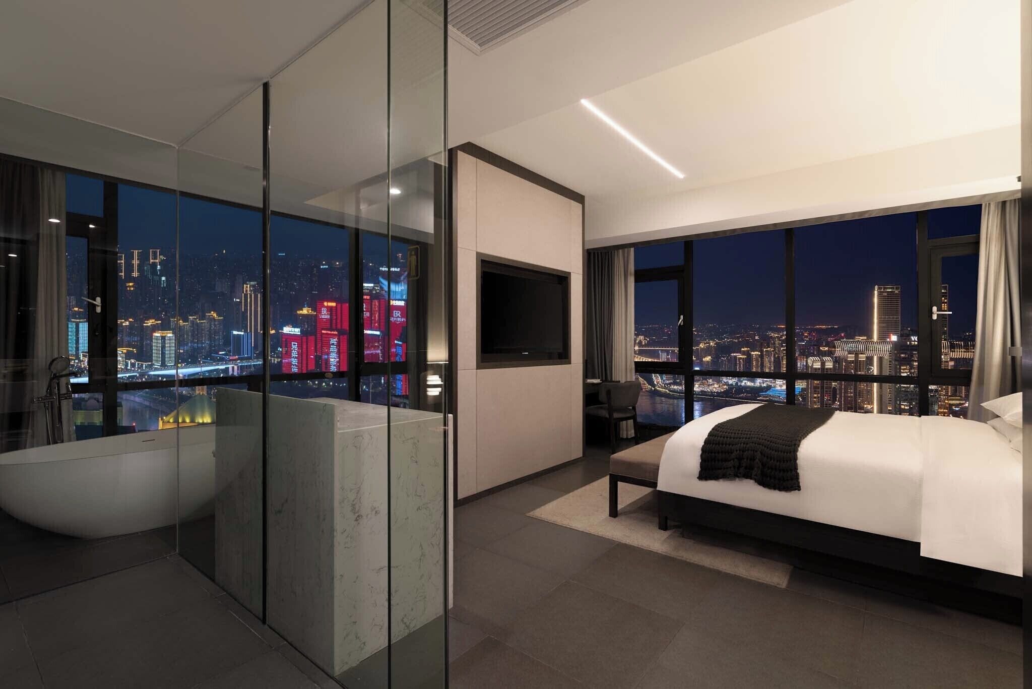 Senior Double Room, City View