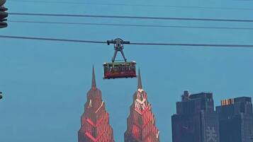 Blick von der Unterkunft