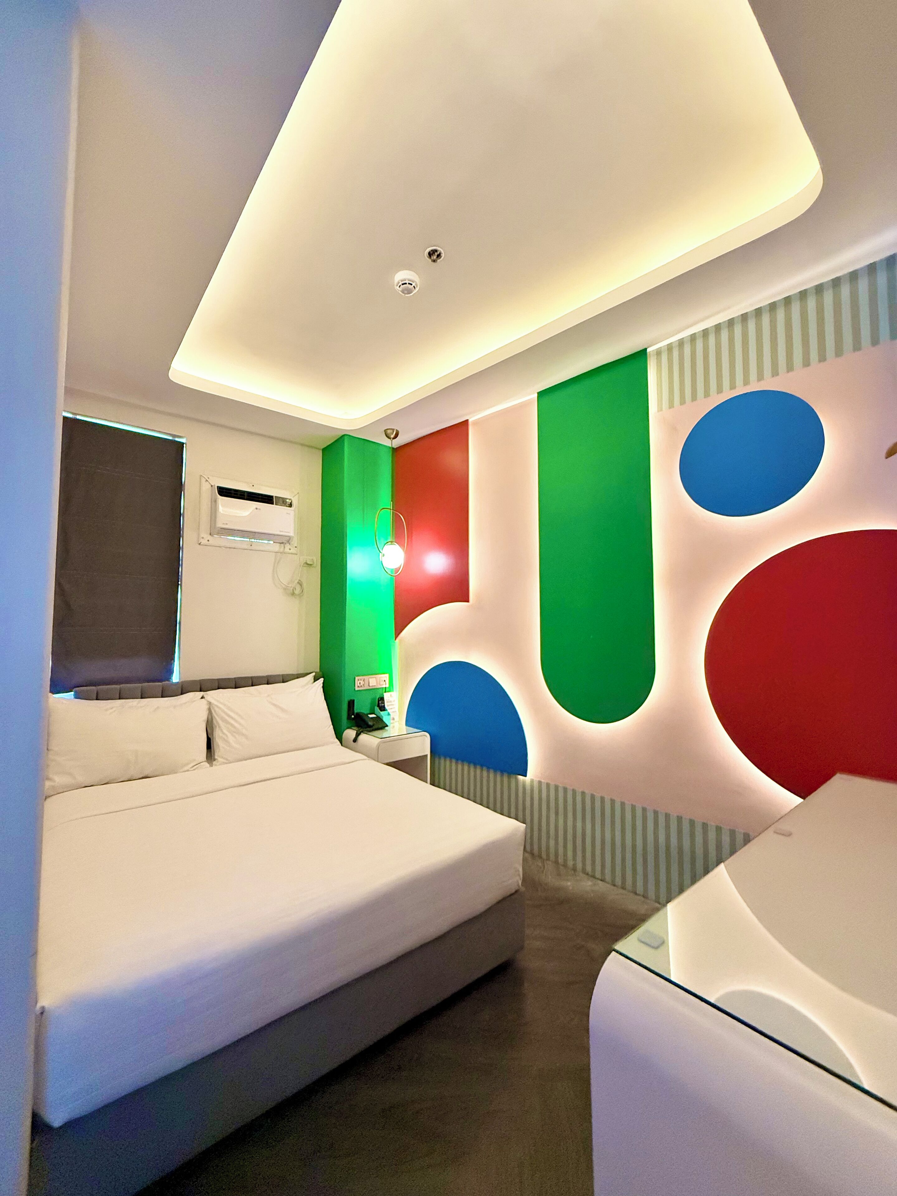 Economy-dobbeltværelse | Skrivebord, arbejdsområde til bærbare computere, gratis Wi-Fi