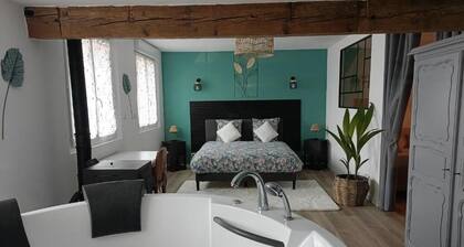 Appartement cosy avec balnéo à Montreux-Chùteau