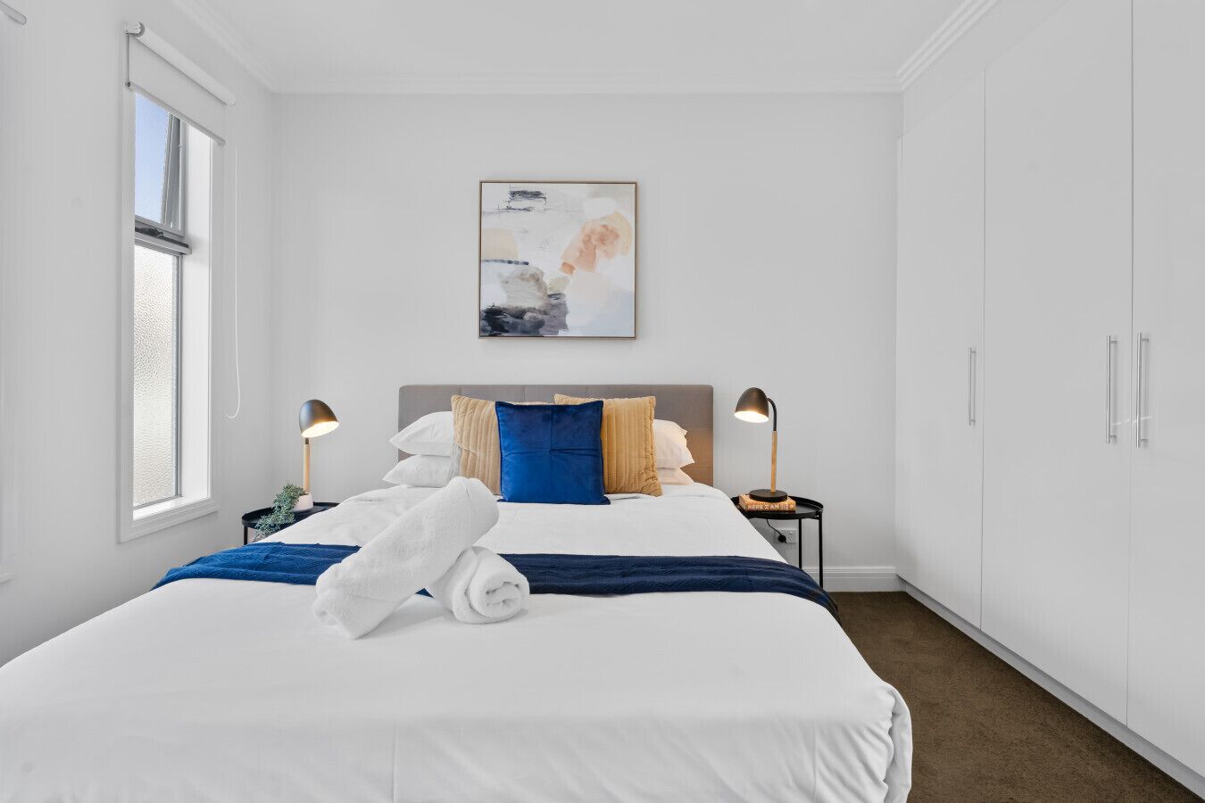 Desk, iron/ironing board, travel cot, WiFi