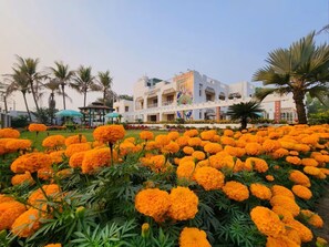 Façade de l’hébergement