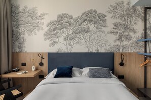 Minibar, skrivbord, ljudisolering och gratis wi-fi