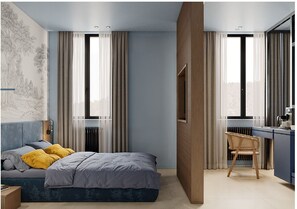 Habitación estándar con 1 cama matrimonial o 2 individuales | Wifi gratis 